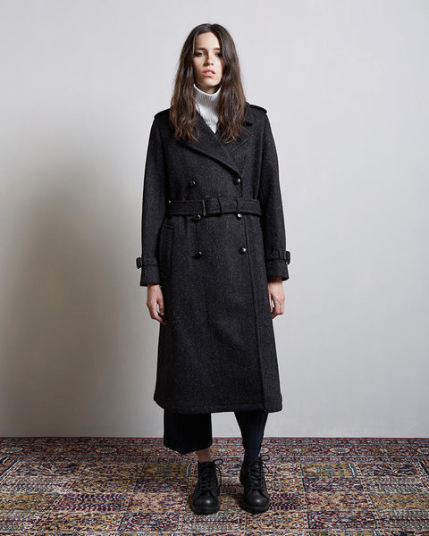 ジャケット・アウター chono Monal tweed Long Coat NAVY  38 CHANEL Paris / Monaco Tweed Jacket with Jewel Buttons 38 FR