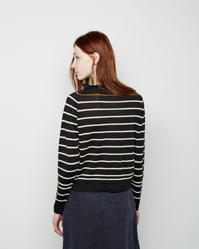 Linen Stripe Pullover