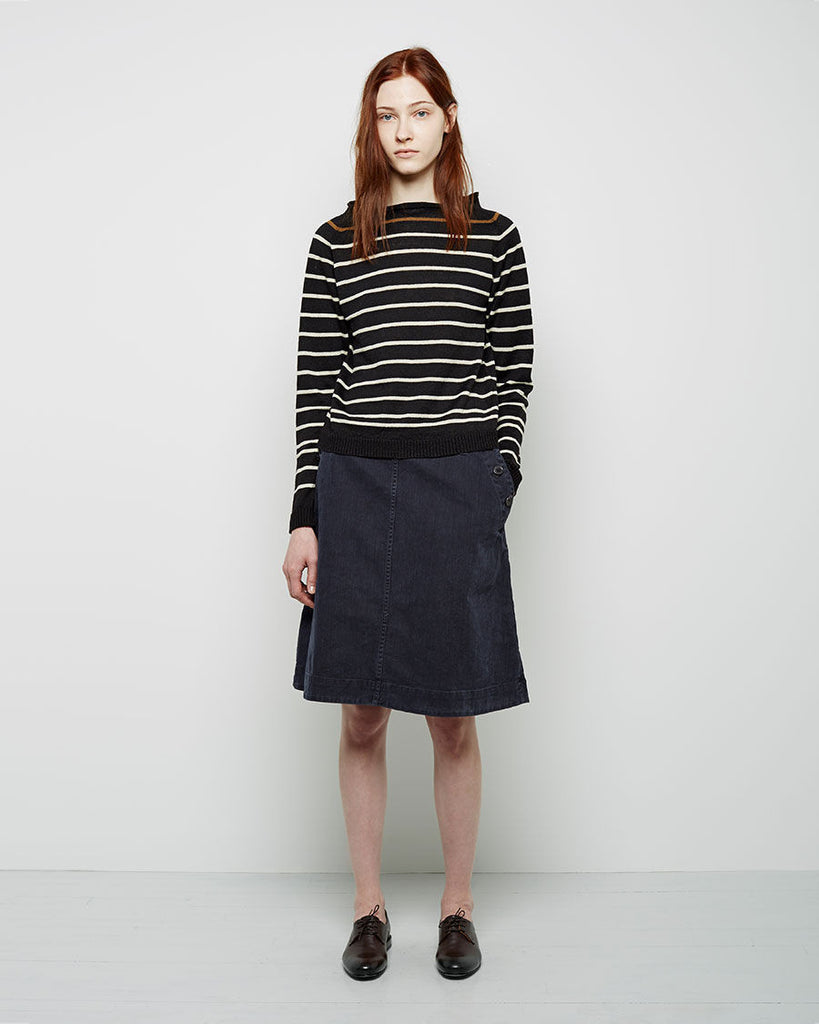Linen Stripe Pullover