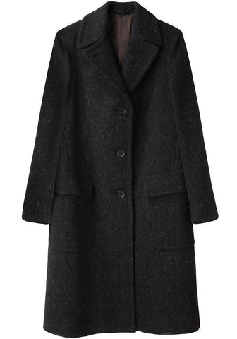 Patch Pocket Overcoat