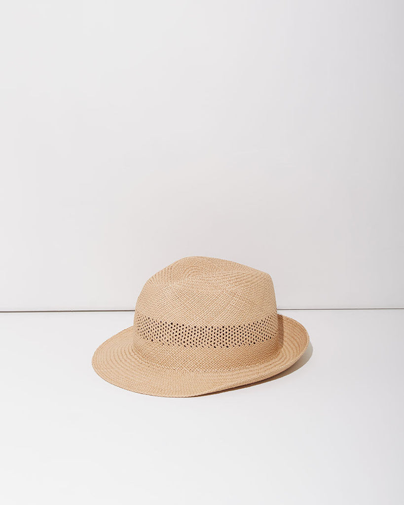 Perforated Panama Hat