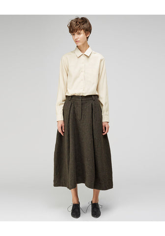 Ribbon Collar Shirt