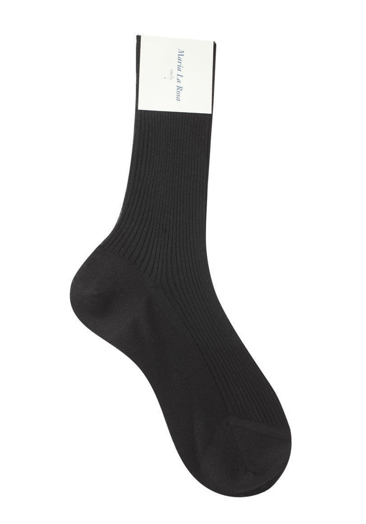 Mid-Calf Silk Socks
