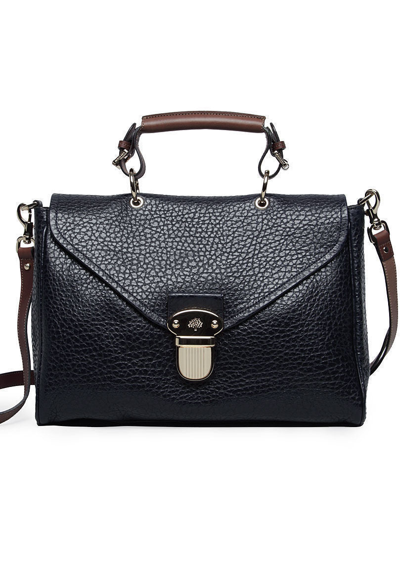 Mulberry polly push lock satchel Clearance