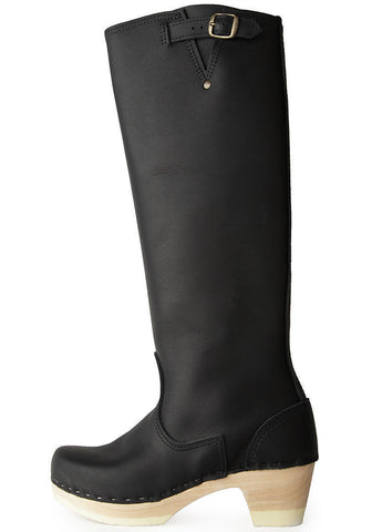Classic Biker High Boot