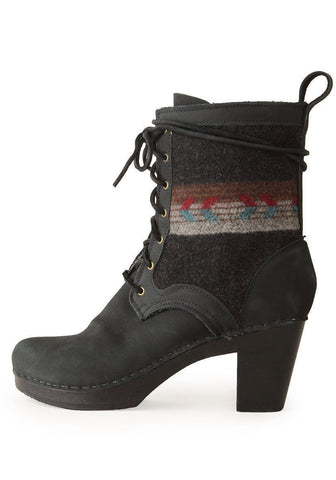 Lace-Up Blanket Boot