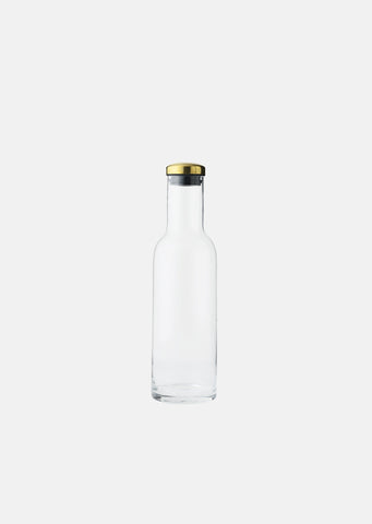 Bottle Carafe with Brass Lid