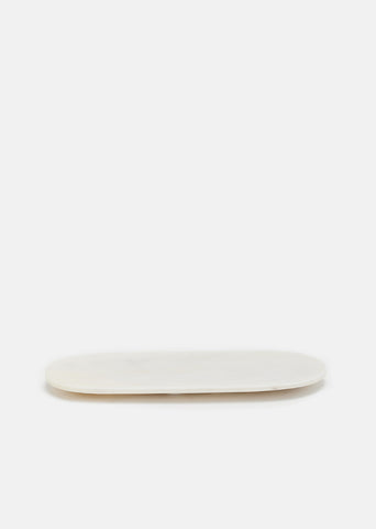 Small Marble Oval Tray