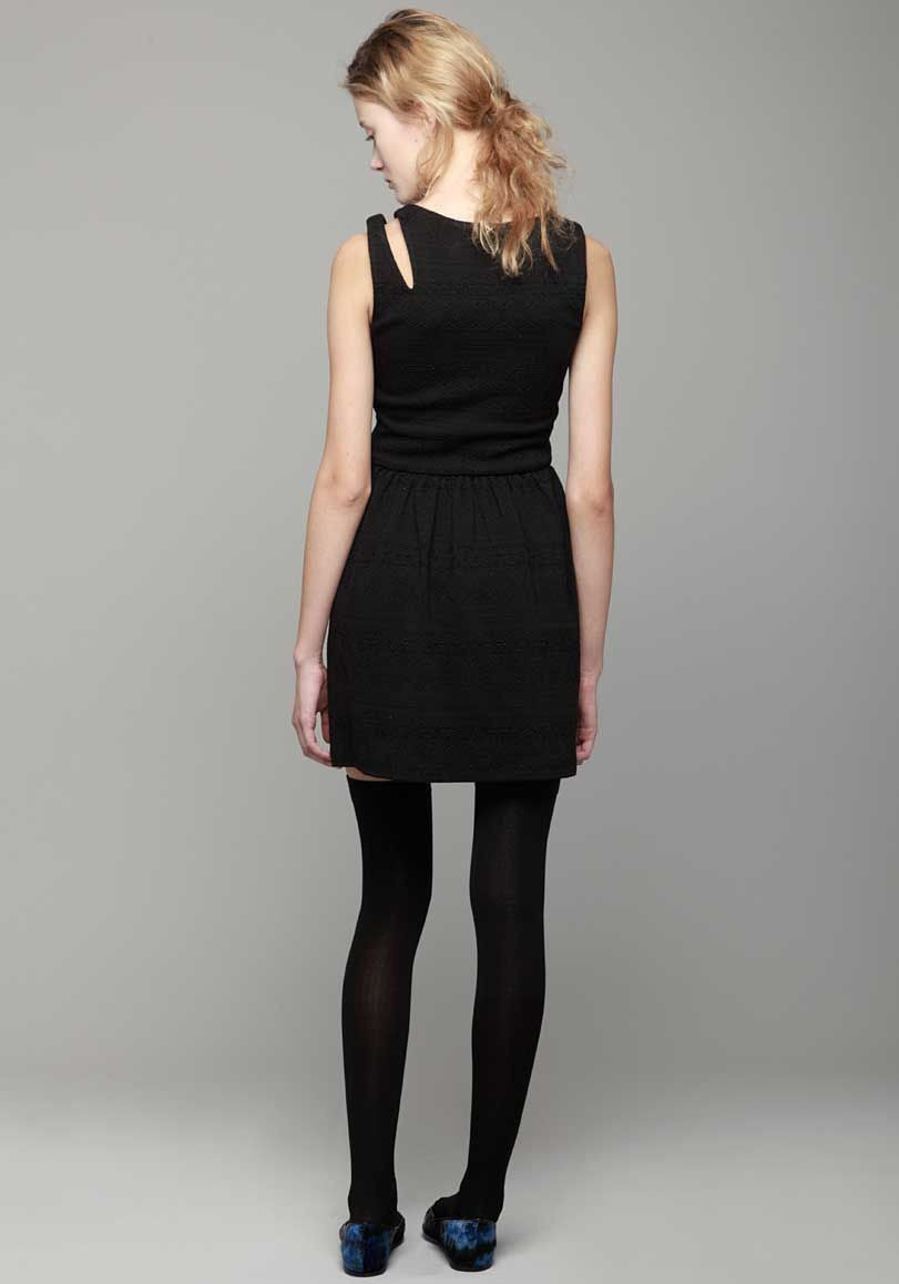Asymmetrical Strap Dress La Garonne Asymmetrical Strap Dress La Garonne