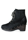 Lace Up Boot Clog