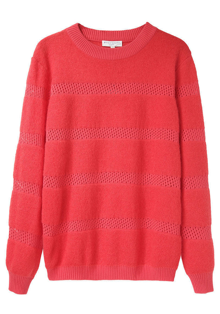 Mohair Striped Pullover