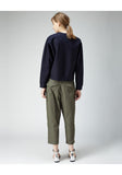 Cropped Pleated Pant