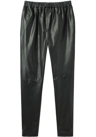 Leather Track Pant