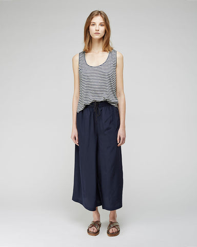 Silk Charmeuse Culottes