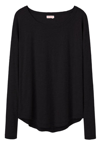 Slouch Long Sleeve Shirttail