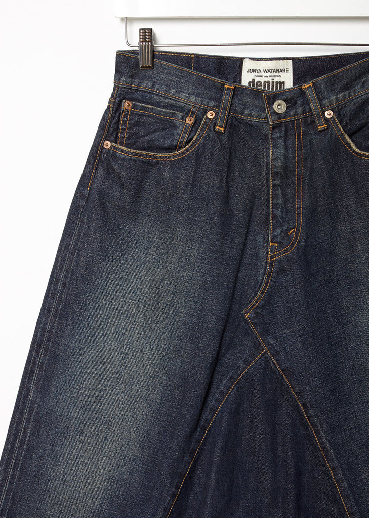 Selvedge Vintage Treated Denim Pants