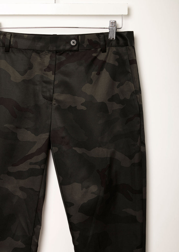 Camo Cropped Trouser