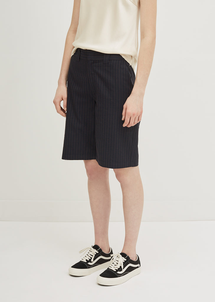 Pinstriped Dickie Shorts
