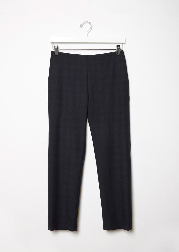 Plaid Pull On Trouser