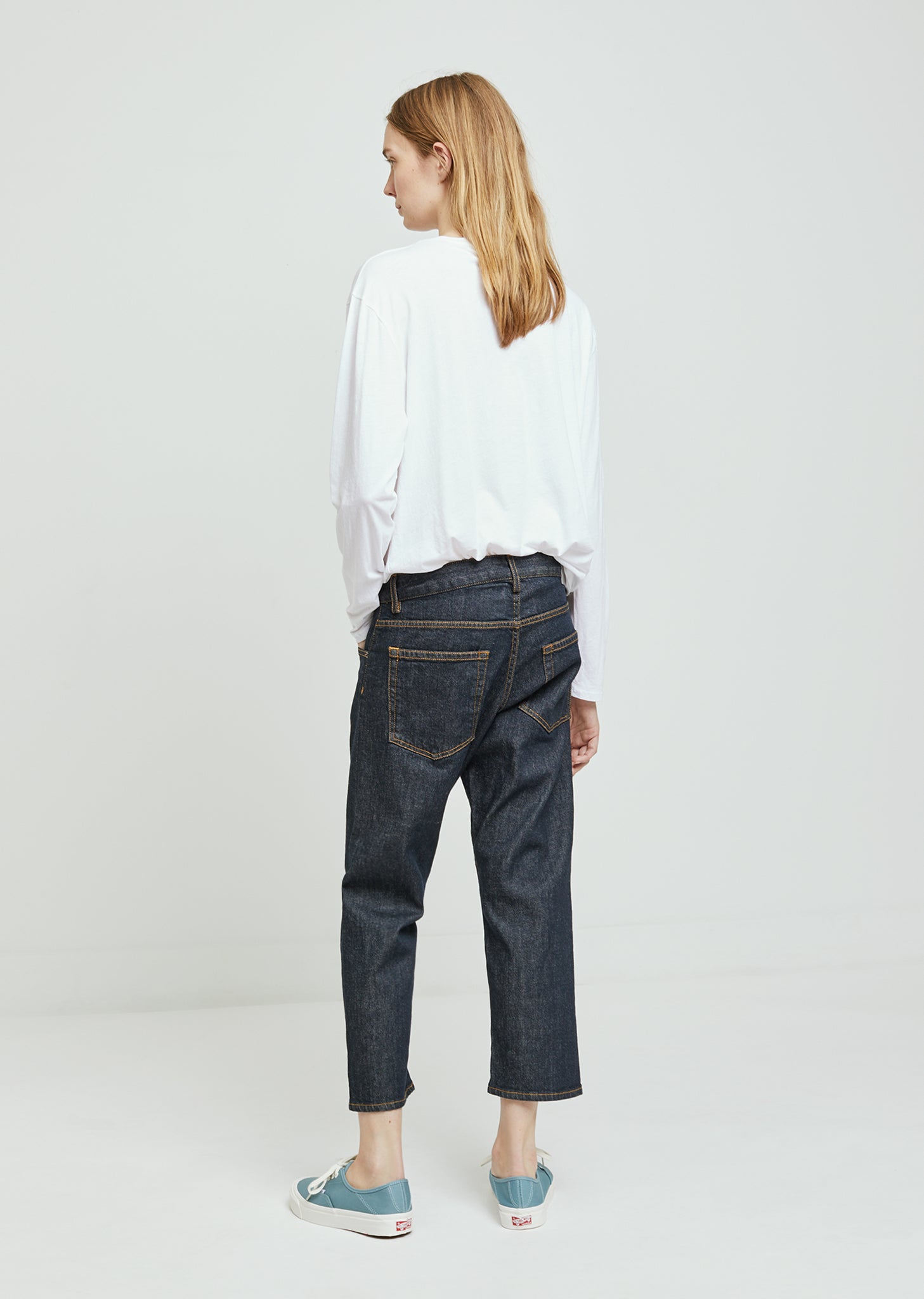 Shorty Selvedge Rinse Jeans by 6397– La Garçonne