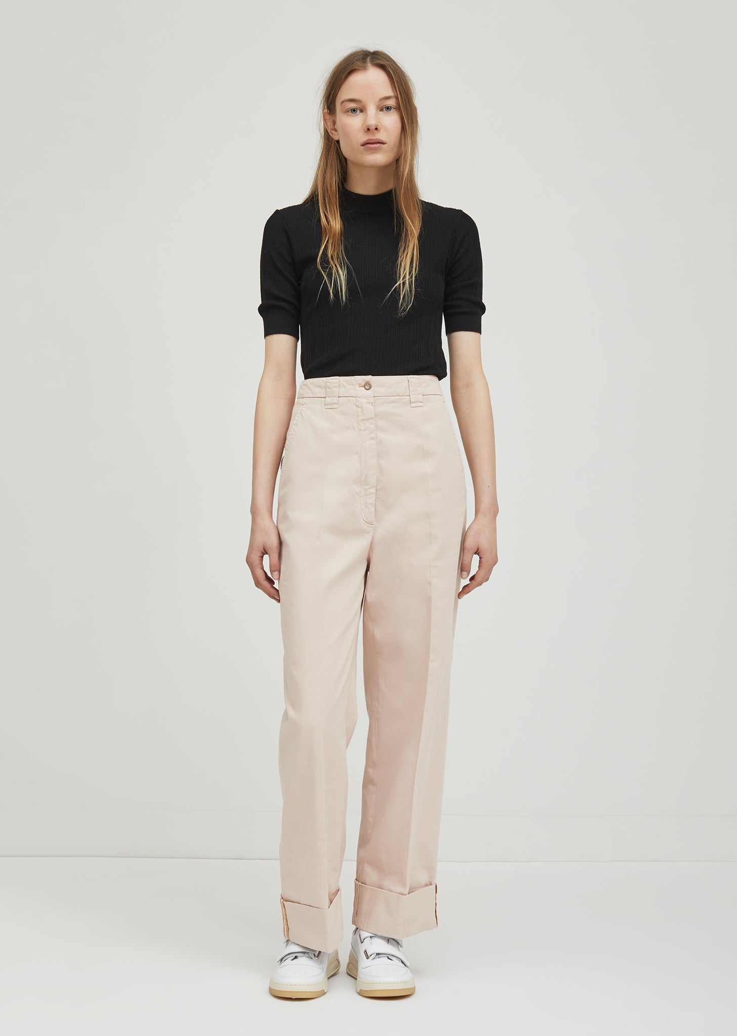 Madya Co Chino Roll Up Pants – La Garçonne
