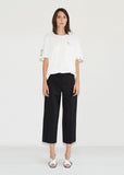 Wool Cropped Trouser