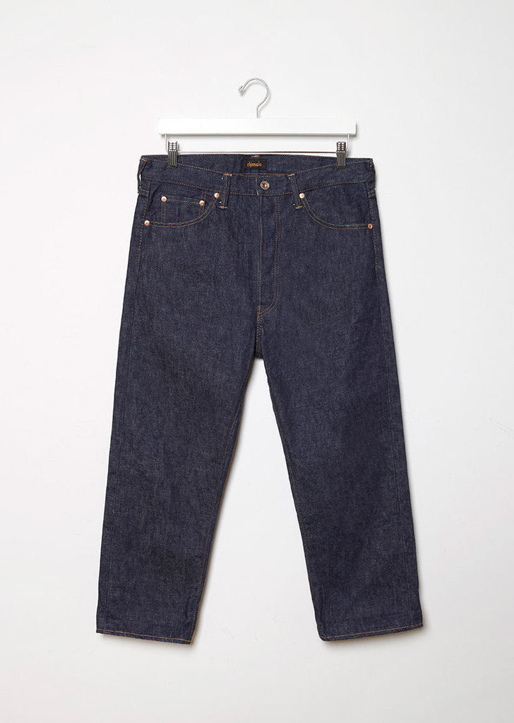 Wide Tapered Cut Selvedge Jeans