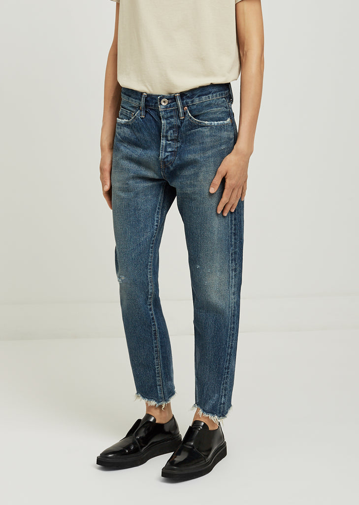 Narrow Tapered Cut Jeans