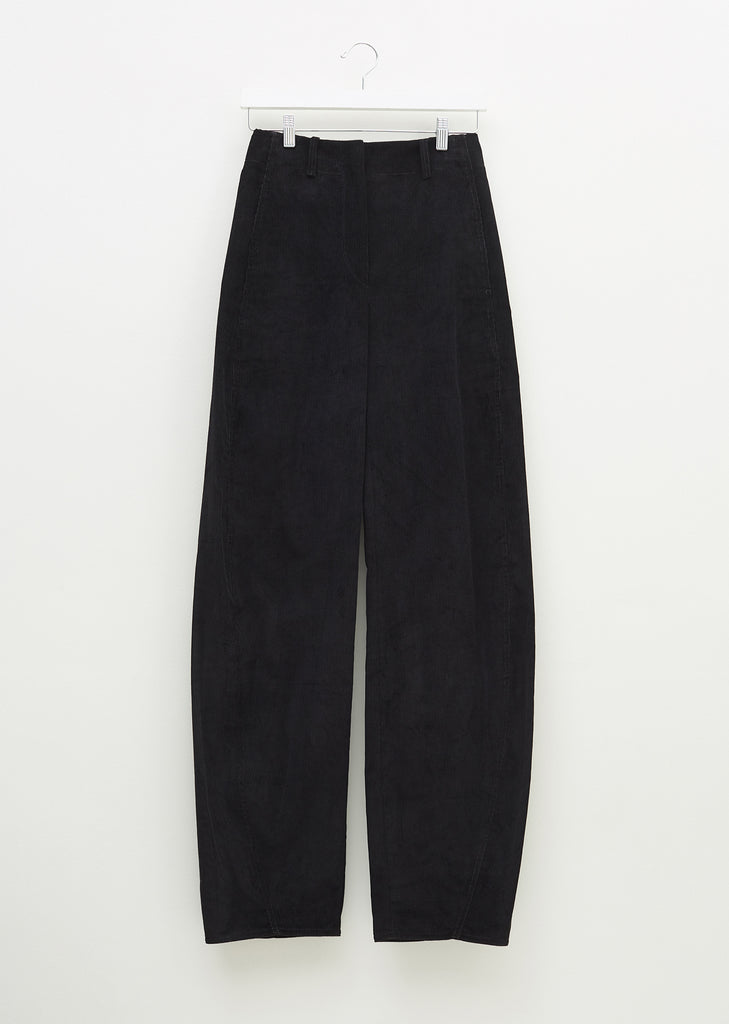 Large Twisted Corduroy Pants