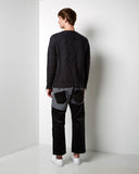 Tweed Patchwork Corduroy Pant