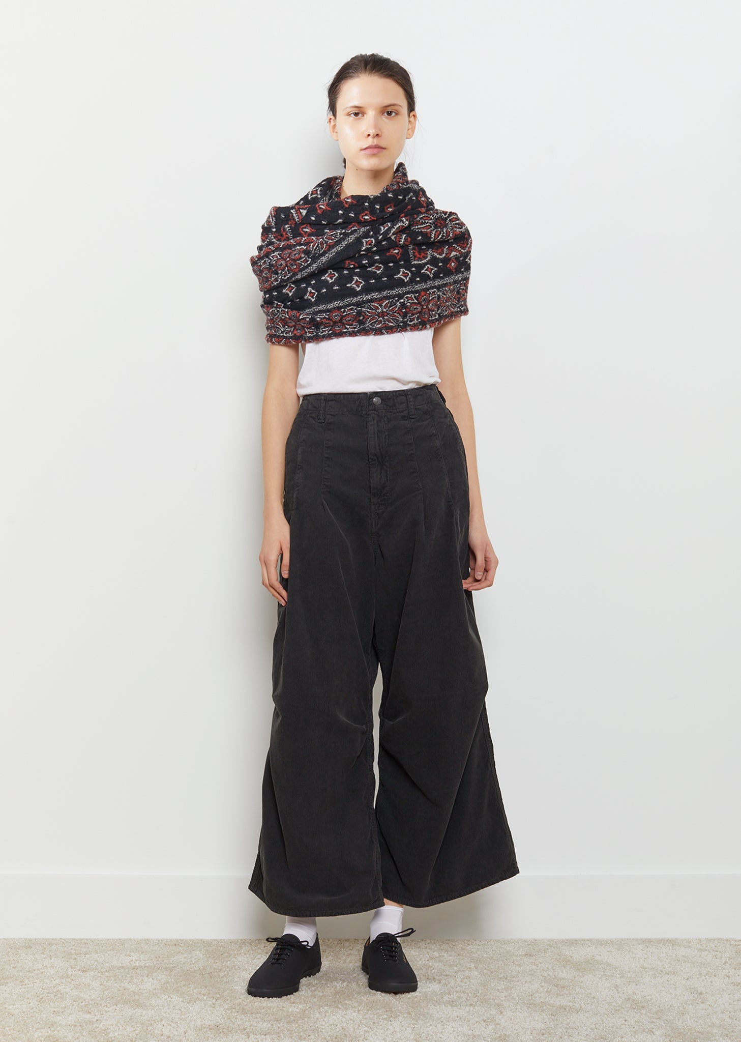 Corduroy Baggy Pants by Kapital- La Garçonne