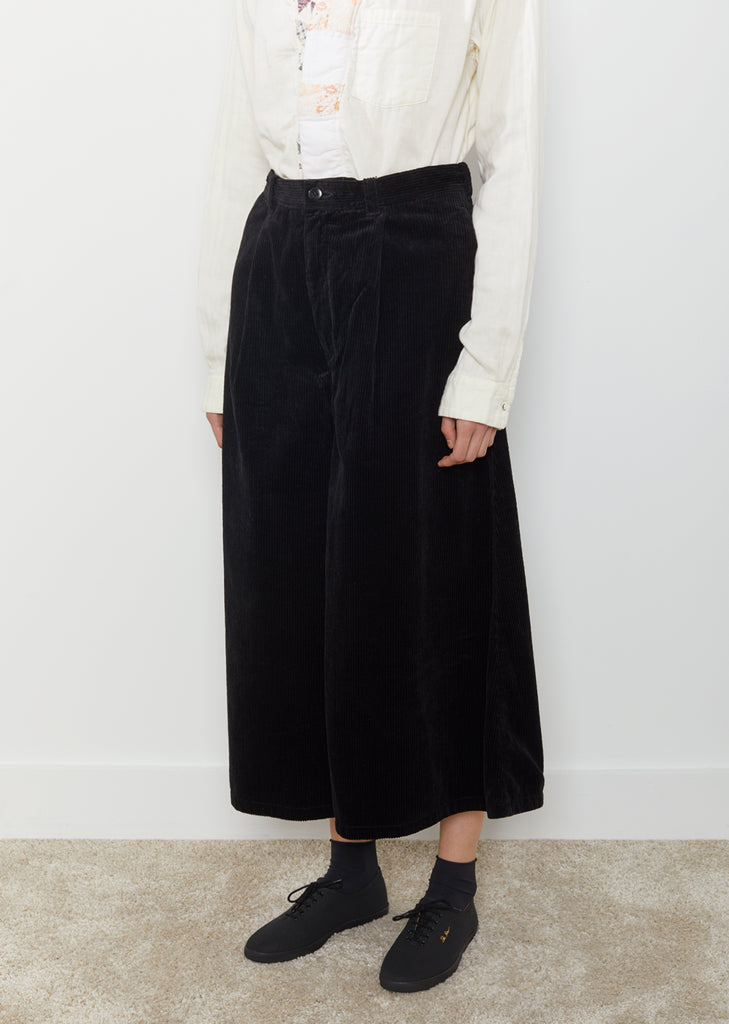 Corduroy Bell Baggy Pants