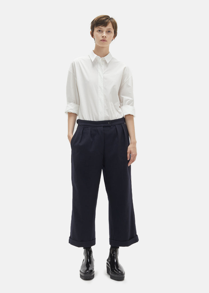 Wool Cotton Drill Trousers