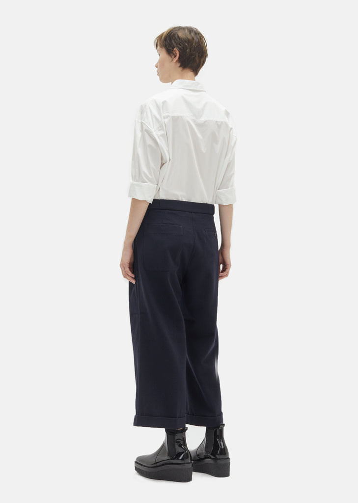 Wool Cotton Drill Trousers