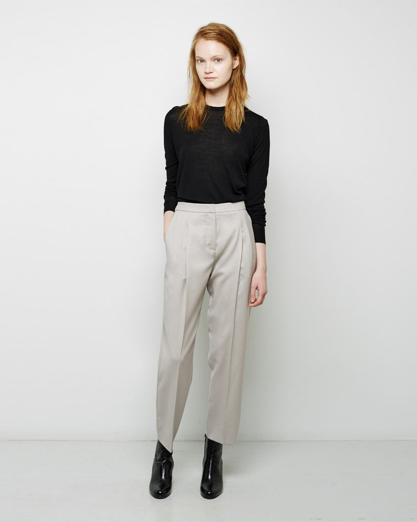 Cropped Twill Trouser