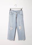 Bleached Destroyed Jeans