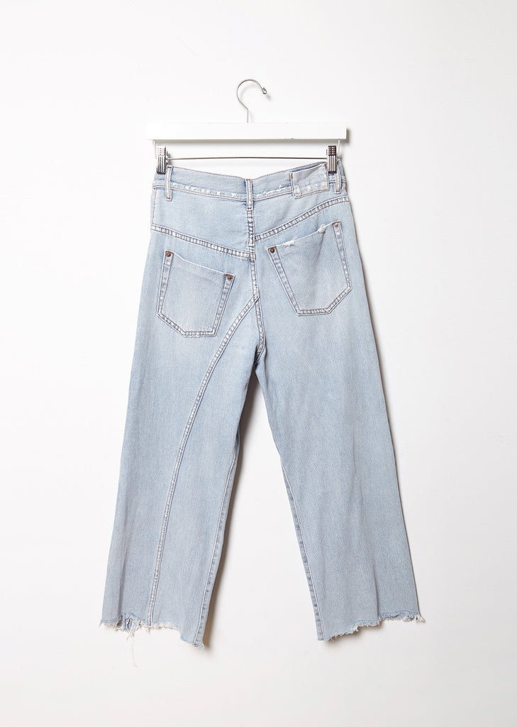 Bleached Destroyed Jeans