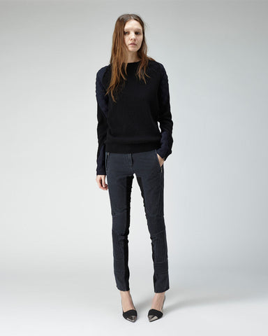 Ponte Insert Corded Jeans