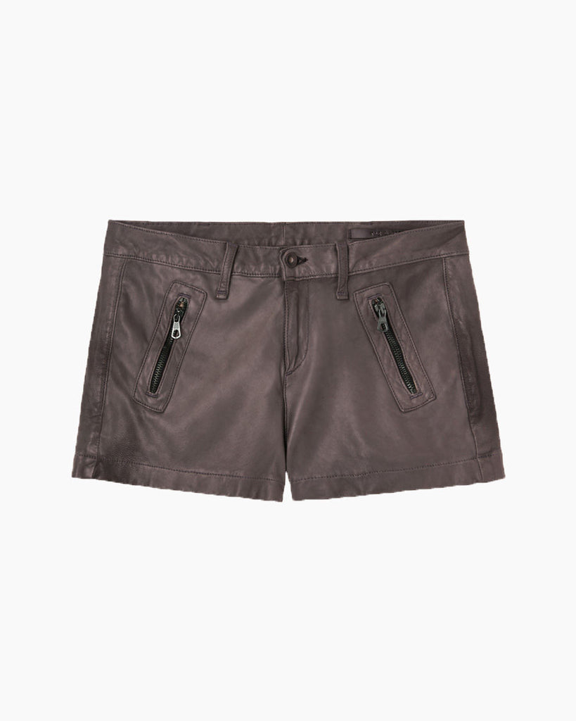 Lakshmi Leather Shorts