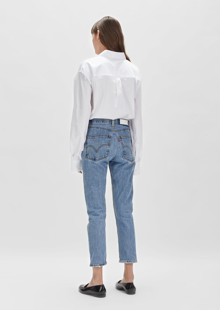 x Levi's High Rise Ankle Crop Jean