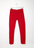 Levi's High Rise Red Jean