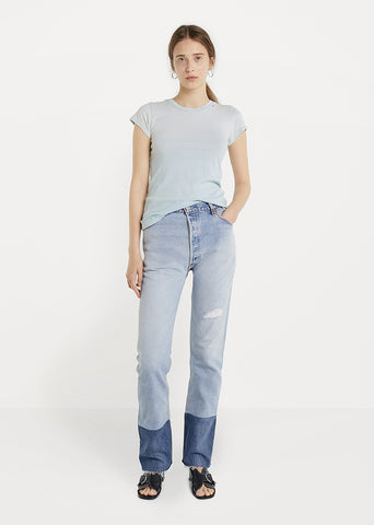 Levi's High Rise Stove Pipe Jean