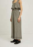 Gingham Wide Pants