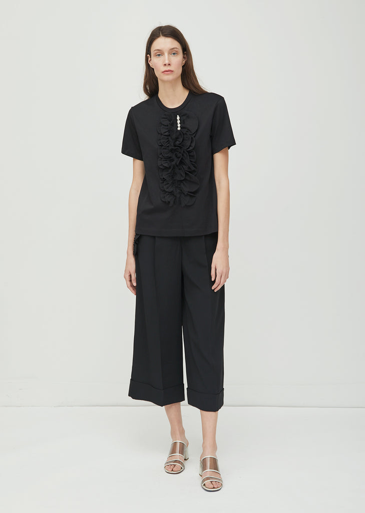 Scallop Frill Wide Trousers