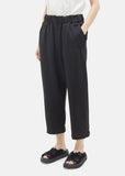 Straight Heavy Jersey Trousers
