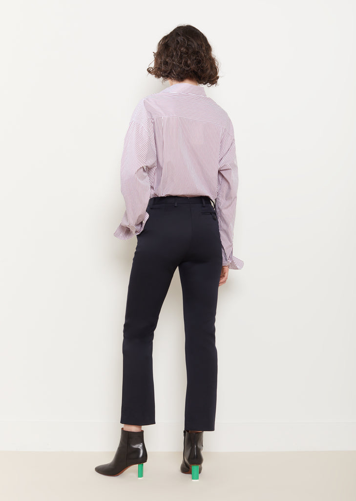 Cropped Fitted Pants