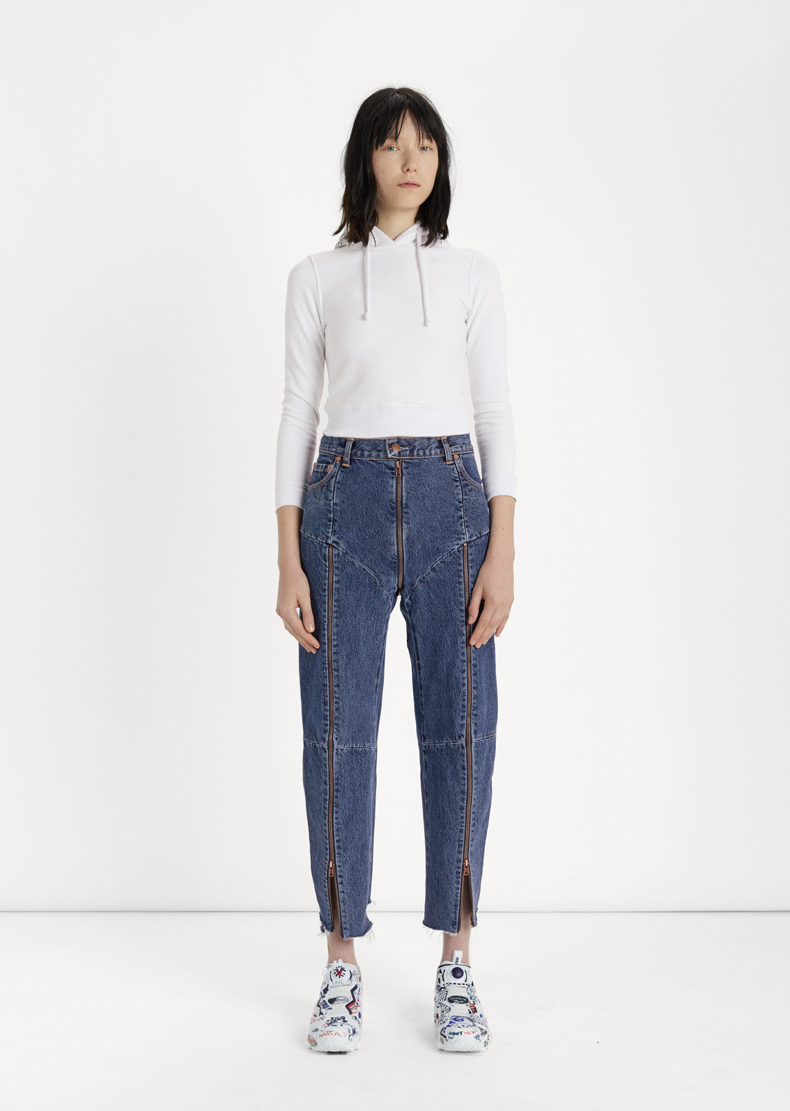 X Levi's Reworked Zip Jeans by Vetements - La Garçonne
