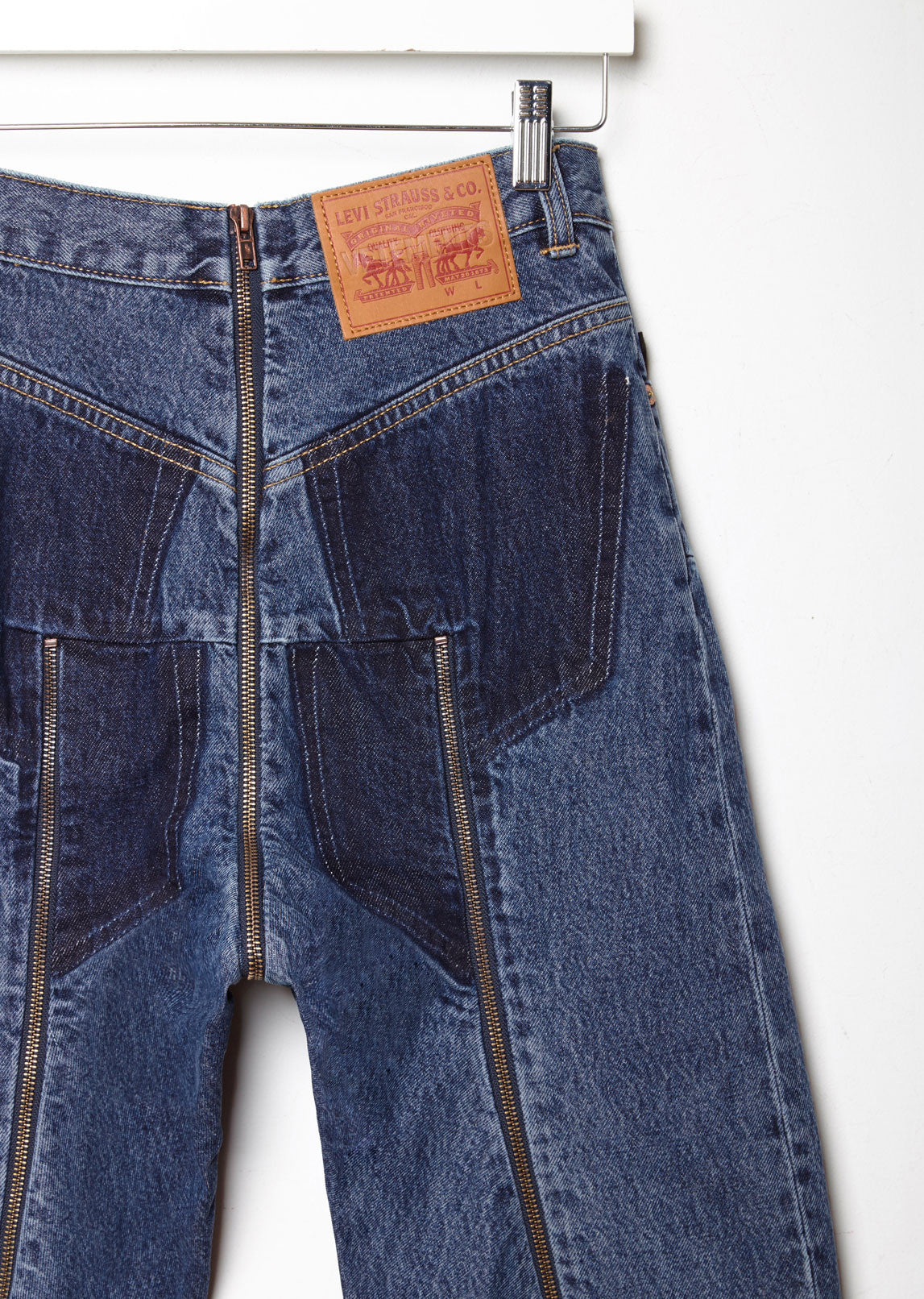 X Levi's Reworked Zip Jeans by Vetements - La Garçonne
