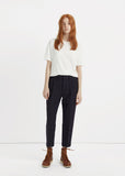 Striped Pleated Trouser