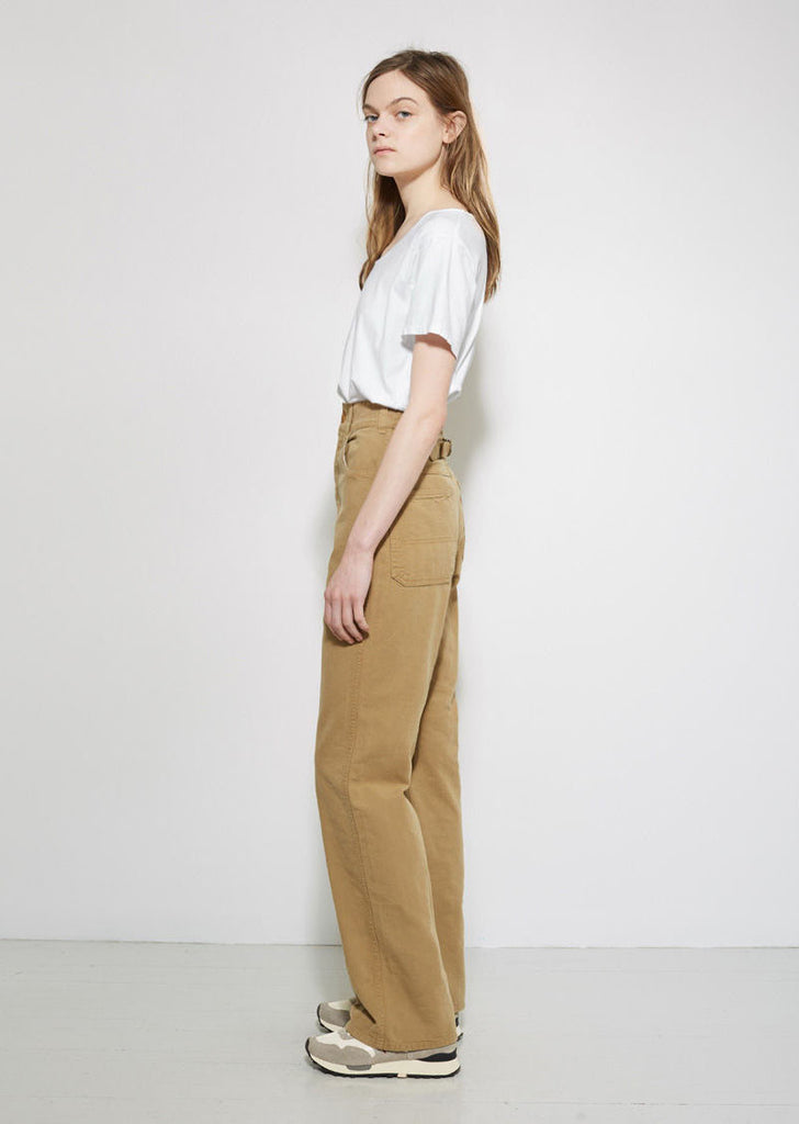 Canvas Highwaisted Trousers